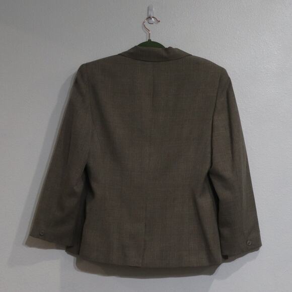 Norton McNaughton Brown Blazer Sz 12 - Picture 8 of 10